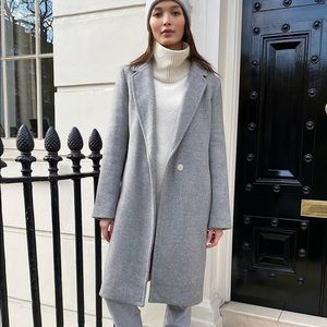 Aritzia Stedman Coat XS Gray